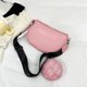 thumbnail image 1 of Bolso de pecho para mujer, Bolso de hombro con entramado rómbico a la moda, Bolso de mensajero informal Simple, 1 of 8