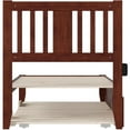 thumbnail image 6 of Pemberly Row Twin Spindle Bed and Trundle with USB Charger in Walnut, 6 of 6