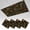 Color 4, variant on 4 Pack Magnetic Ceiling Light Covers 2 x 4 Feet, Abstract Black Leopard Print Subtle Light Shades & Filters for Office Classroom Drop Ceiling Flat Panel Lights