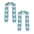 thumbnail image 2 of Haiem Bathtub with Soap Bubbles Pattern Graduation Stole 2024 | Premium Satin Sash for Graduation Ceremony, 2 of 7
