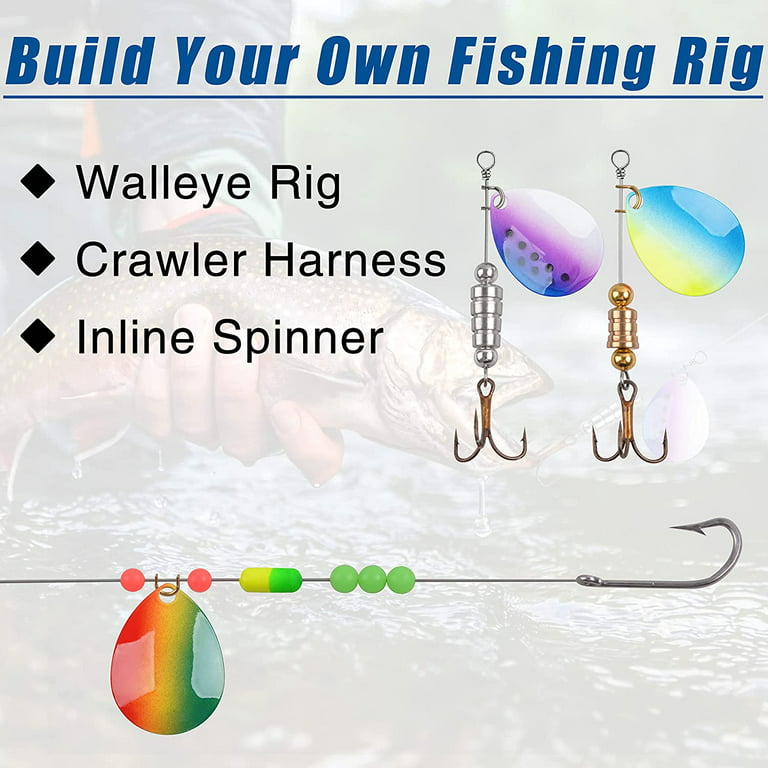 Fishing Indiana Blades Kit Lure Making Supplies For Spinner