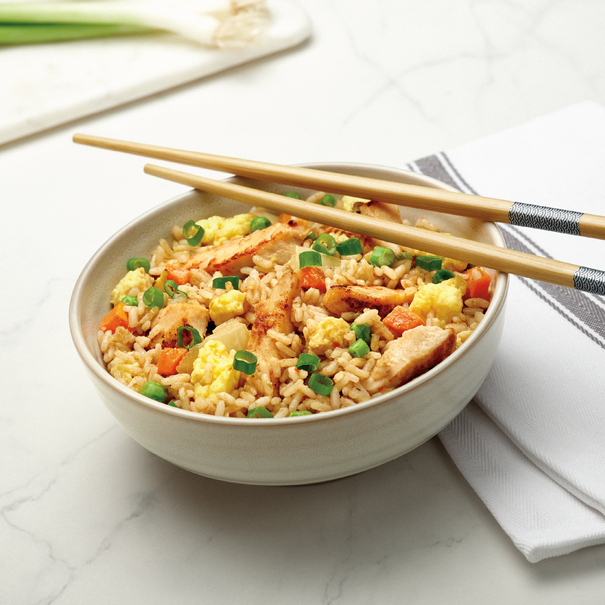 Happi Foodi Chicken Fried Rice - Frozen Family Size Rice Meal - 40 oz