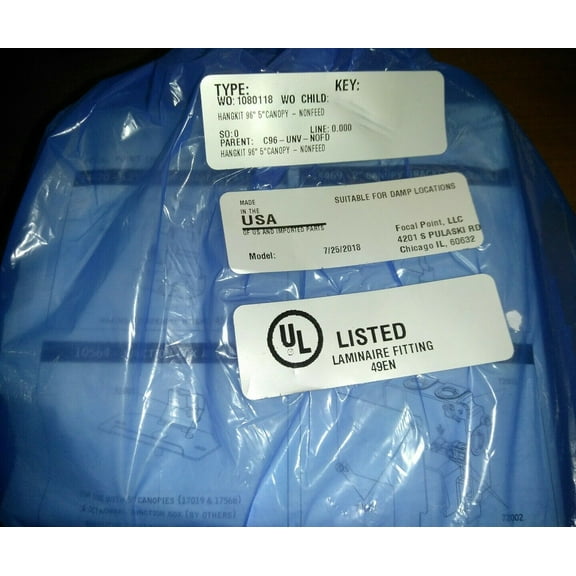 NEW Focal Point Lights C96-UNV-NOFD