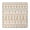 White-12, variant on Tablecloth Square Bohemian Floral Vintage Tribal Style, Waterproof Elastic Fitted Vinyl, Back, Stain Resistant, 34-36 Inch Table Cover