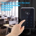 thumbnail image 2 of Cerradura de puerta digital con código de pantalla táctil de PVC, entrada electrónica, control de acceso al hogar, excelencia verdadera, 2 of 9