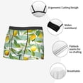thumbnail image 3 of Fotbe Lemon Calzoncillos Tipo Boxer con Bolsa de Soporte Total para Hombre, X-Temp Fresco, Transpirable y de Secado Rápido-Medium, 3 of 5