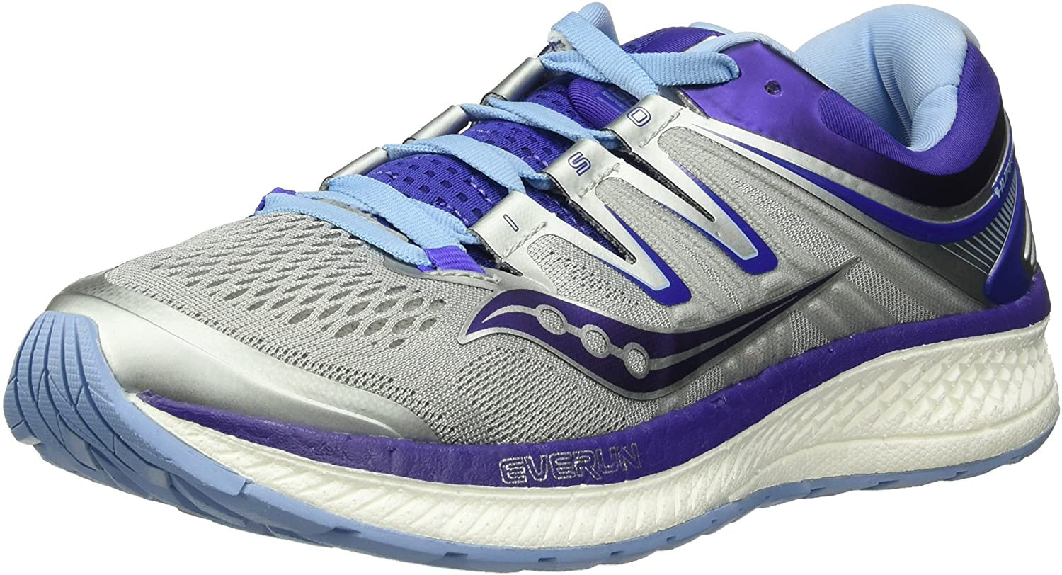 Running Shoe, Grey/Blue/Purple 