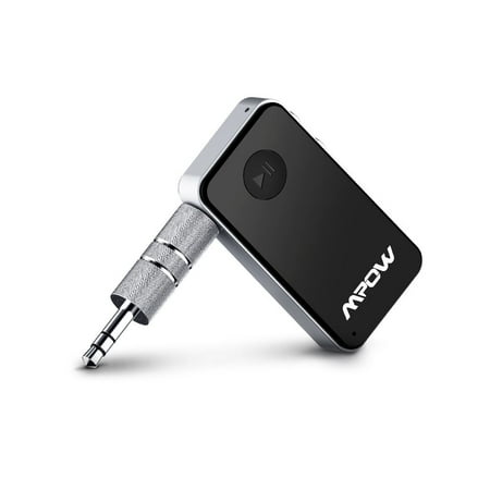 Mpow Streambot Mini Bluetooth 4.0 Receiver A2DP Wireless Adapter for Home Audio Music Streaming Sound (Best Bluetooth Adapter For Stereo)