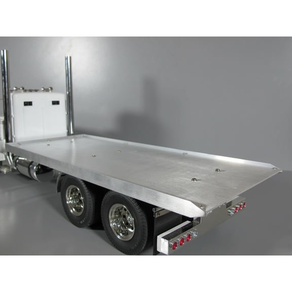 Custom made Aluminum Flat Bed Section"ONLY" for Tamiya 1/14 RC King Grand Hauler