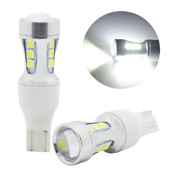 Pack of 2 LED Bulbs, 912 921 LED Bulb Reverse Light T15 Backup Light LED 2600Lumens 6000K Xenon White W15W 906 904 902 Super Bright Light