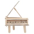 thumbnail image 3 of Caja De Música De Piano De Cola, Caja De Música De Piano De Bricolaje Ensamblada De MDF, Rompecabezas De Madera Para El Hogar ANGGREK Otros, 3 of 8