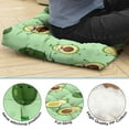 thumbnail image 5 of Kawaii Avocado Floor Pillow&nbsp;– 22x22 Inch Large Meditation Cushion, Dutch Velvet, Sweet Green Avocado Design for Yoga & Lounge, 5 of 7