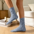 thumbnail image 6 of Naotn Womens Lace Mesh Socks Floral Embroidery Stretchy Breathable Daily Dance Casual Dress Ankle Socks, 6 of 10