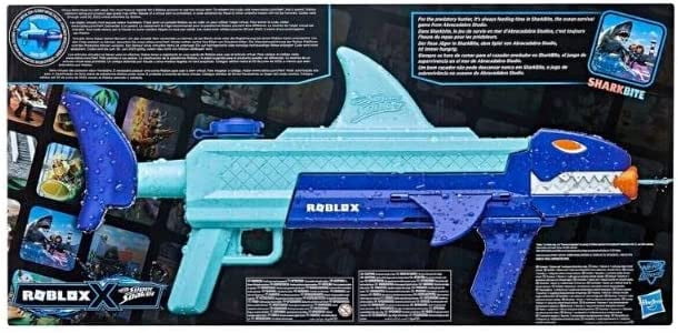 Roblox Super Soaker Sharkbite SHRK 500 Water Blaster [with Virtual Item Code!]