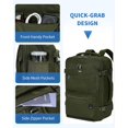thumbnail image 4 of Mochila WANDF Travel de 32 litros para Spirit Airlines con bolsillo húmedo, 4 of 9