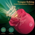 thumbnail image 2 of Rose Sex Toy for Women Rose Vibrators Licker & Suction - Adult Sex Toys & Games for Adults Couples,Clitorals Stimulator for Women,Sex Toys for Women, 2 of 7