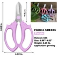 thumbnail image 3 of Floral Shears, Professional Flower Scissors, Garden Shears with Comfortable Grip Handle,Pruning Shears, Floral Scissors for Arranging Flowers,Gardening,Pruning, 3 of 6