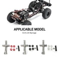 thumbnail image 4 of VONKY Strong Wheel Hex Mount Adapter For 1/24 ECX Barrage Crawler RC Car Accessories Red, 4 of 6