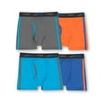 thumbnail image 2 of Hanes X-Temp Boys' Lightweight Mesh Boxer Brief Underwear, 4-Pack Assorted S, 2 of 2