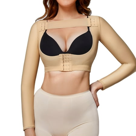 

Junlan Women s Upper Arm Compression Tops Body Shaper Posture Corrector Shapewear