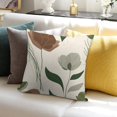 thumbnail image 7 of Pioneer Flower Pillow Covers,Pioneer Flower Throw Pillow Covers 20"×20" ,Living Room Sofa Couch Pillow Covers,Decorative Pillow Covers, 7 of 7