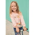 thumbnail image 2 of Sudadera con capucha de unicornio para niñas, camiseta de manga larga, camisetas casuales de algodón, ropa para niños pequeños de 1, 2, 3, 4, 5, 6 y 7 años, 2 of 5