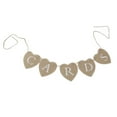 thumbnail image 4 of fastboy Cards Hessian Bunting Banner Heart Rustic Wedding Decor, 4 of 4