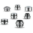 thumbnail image 1 of 7Pcs Multiple Size Tap Hose Adapters Solid Brass Fit Removable Sink Aerators, 1 of 7