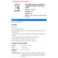 thumbnail image 2 of Rear Brake Pad Rotor and Caliper Set - Compatible with 2005 - 2007 Toyota Avalon 2006, 2 of 2
