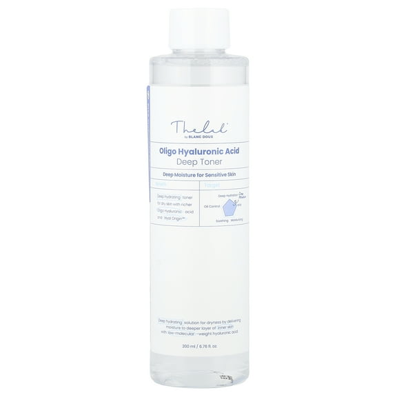The Lab by BLANC DOUX Oligo Hyaluronic Acid Deep Toner, 6.76 fl oz (200 ml)