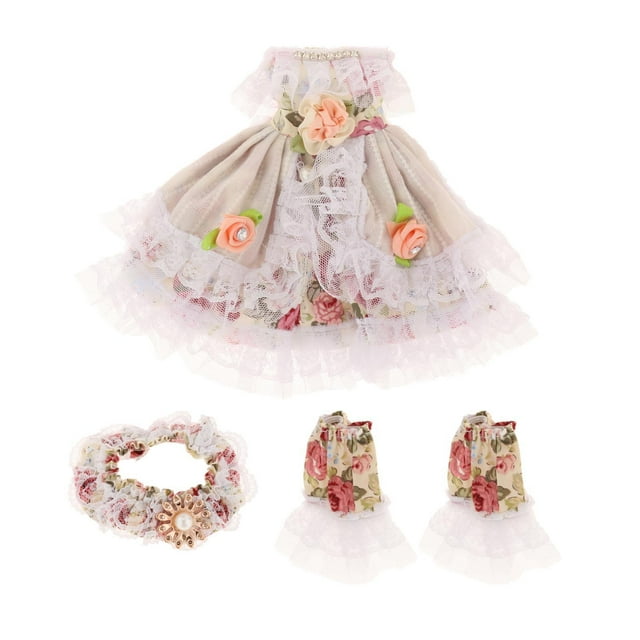 Ropa de muñeca 30cm Vestido de muñecas recién nacidas Disfraces estilo 5 Zulema Trajes De Muñeca BJD