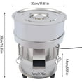 thumbnail image 5 of Miumaeov Automatic Vibrating Sifter with Pure Copper Motor, Stainless Electric Vibrating Sifter Flour Sifter, 110V 50W Sifter Shaker Machine, Automatic Sifter Shaker Machine (40 Mesh + 60 Mesh), 5 of 9