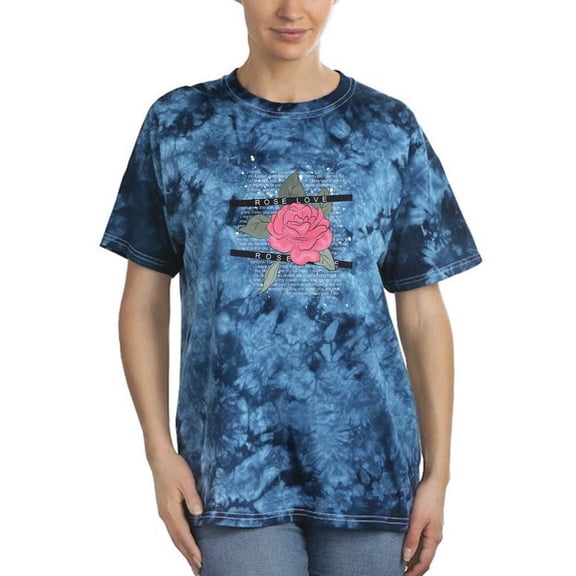 Rose Love Tie Dye Crystal Women -Image by Shutterstock, Female Medium