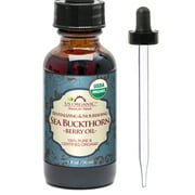 US Organic Sea Buckthorn Oil, 100% Pure Certified USDA Organic, 1 oz