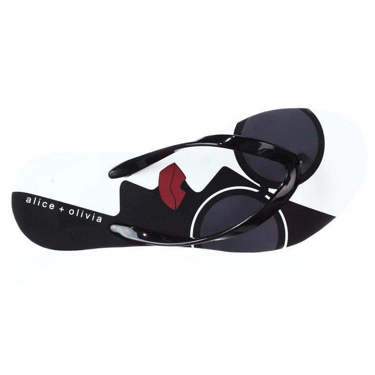Alice and olivia shop flip flops