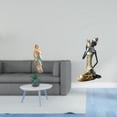 thumbnail image 2 of Estatua de Lutero,Colección religiosa de estatuas de la Virgen María,Figura de resina y la Dama de Lutero,Estatua de dama,Estatua de mujer tribal africana hecha a mano,artesanías de cafetería, 2 of 8