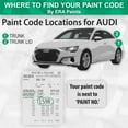 thumbnail image 2 of ERA Paints LY1W/LF5B - Alpaca Beige Metallic for AUDI Exact Match Spray Paint Spray - Pro Kit w/ 2K SprayMax Clearcoat, 2 of 7