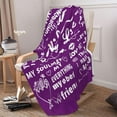 thumbnail image 3 of LHSHID Cheerleader's Gifts Blanket Cheerleading Gifts Blanket Soft Cheer's Flannel Blankets for Girls Teens Kids Bed Sofa Couch Cheer Gifts for Cheerleader's Birthday Cheer Blankets 50x60in, 3 of 6
