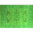 thumbnail image 1 of Ahgly Company Indoor Rectangle Oriental Green Industrial Area Rugs, 8' x 10', 1 of 4