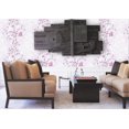 thumbnail image 2 of Dundee Deco Wallpaper Roll - Floral Purple, off-White Flowers, Vines, 21 in x 33 ft, 2 of 2