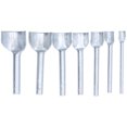 thumbnail image 1 of 7Pcs HalfRound Cutter Punches Carbon Steel 1040mm Leather Hand Engraving Craft Tools, 1 of 10