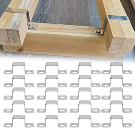 

RichLink 304 Stainless Steel U-Shaped Clip Fixing Card U-Shaped Fixing Square Card