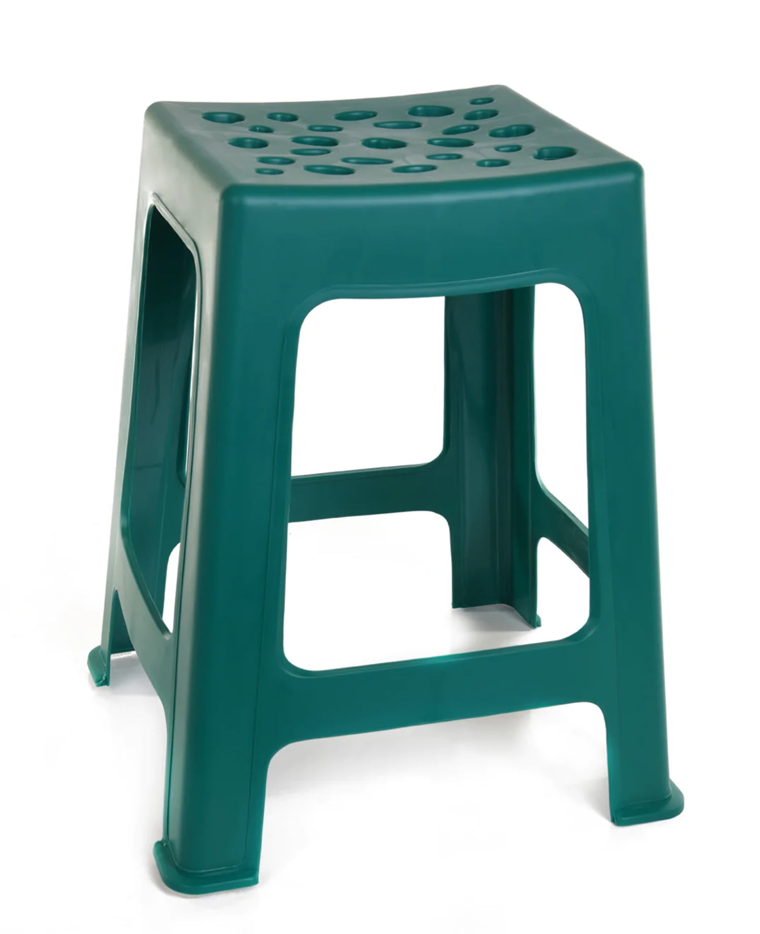 Mintra Home Light Duty Plastic Stools 18in Height 2 Pack