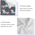 thumbnail image 3 of Coolnut 3 PCS Towel Rainbow Unicorn Cotton Bath Towel Set (1 Bath Towel, 1 Hand Towel, 1 Washcloth) for Bathroom, Super Soft and Quick Dry Towels, 3 of 6