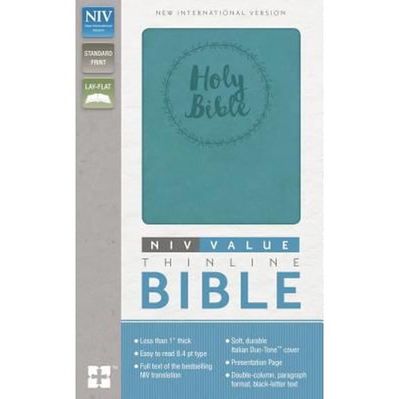 Pre-Owned NIV, Value Thinline Bible, Imitation Leather, Blue (Unknown) 0310444969 9780310444961