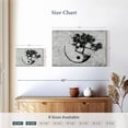 thumbnail image 4 of Elephant Stock Bonsai Yin Yang Wall Art - Horizontal Canvas Wall Art - Living Room Wall Decor - Wellness Canvas - Gray And Black Decor - 12" x 8", 4 of 8