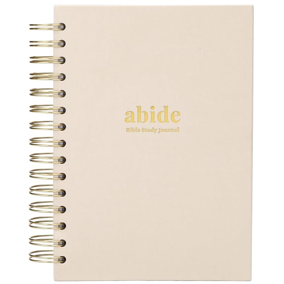 Mr. Pen- Abide Bible Study Journal – A5 Hardcover Journal with 240 Pages, 120gsm Paper, Gold Metal Spiral, Christian Gift for Women