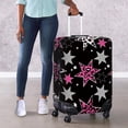 thumbnail image 4 of HELLHERO Anti Pollution Luggage Cover for Travel Daily Travel, Polyester Durable Suitcase Protective Cover, Star Pattern Design, 4 of 7