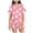 Pink, variant on Halloween Pajamas Girls Pumpkin Pajama Set Ghost Pjs Jammies Short Sleeve Button Down Lounge Sleepwear Little Girls Pajamas(Light Pink,4-5 Years)