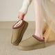 thumbnail image 4 of Botas de nieve para mujer, de invierno, nuevas, con forro polar, cálidas, con suela gruesa, sin tacón, Baotou Maomao, medias zapatillas de algodón, 4 of 5